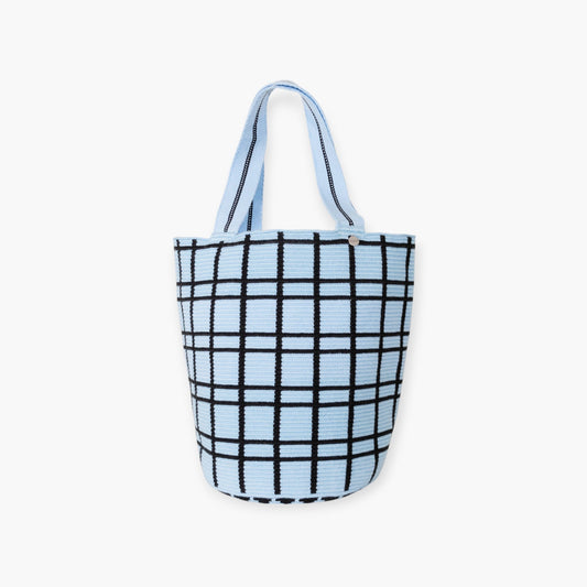 Check round tote L | Cielo