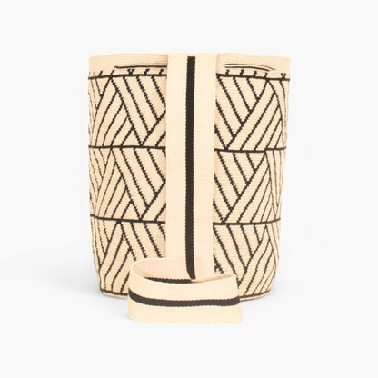 Geometric backpack | Black