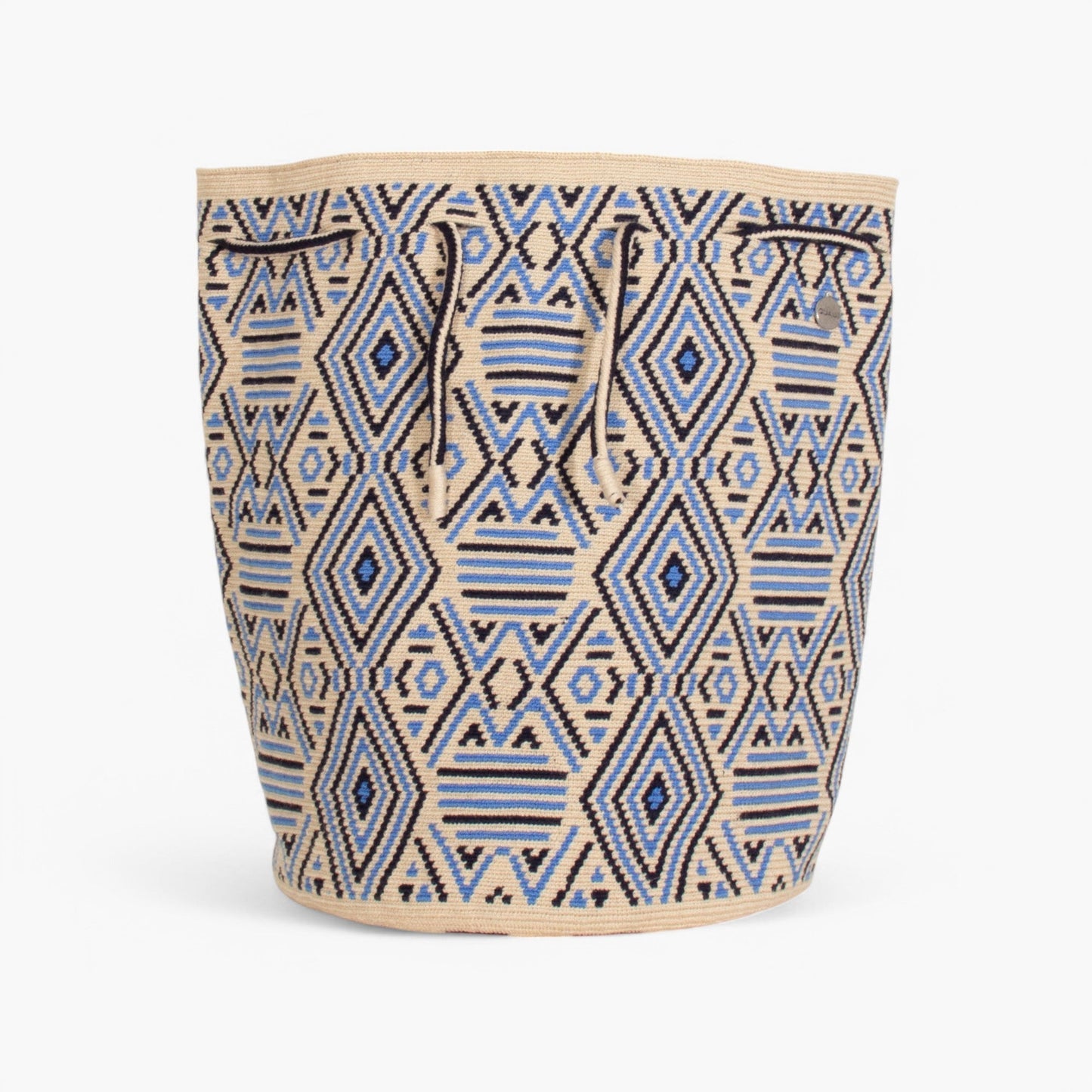 Geometric backpack | Sky blue