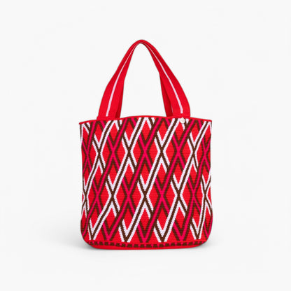 Geometric oval tote | Candy