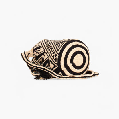 Geometric shoulder bag | Black