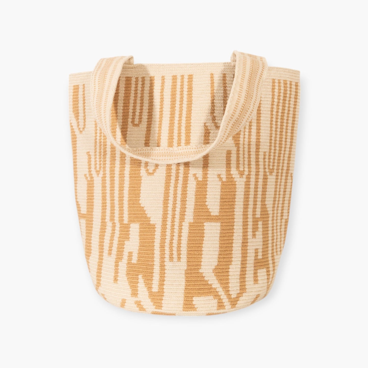 Abstract round tote L | Chai