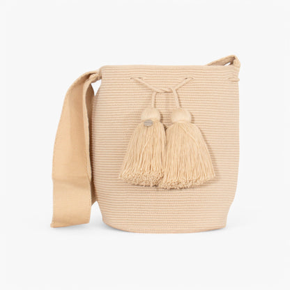 Solid crossbody bag L | Chai