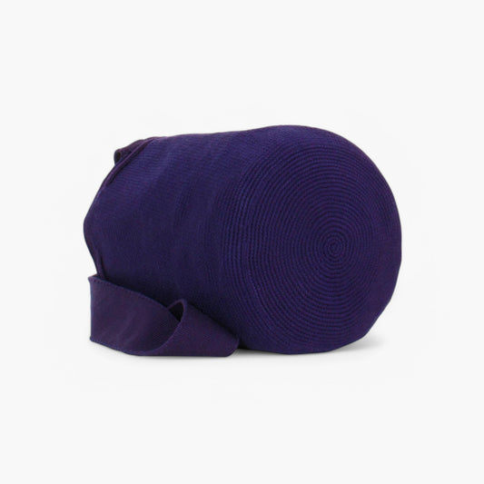 Solid crossbody bag L | Midnight