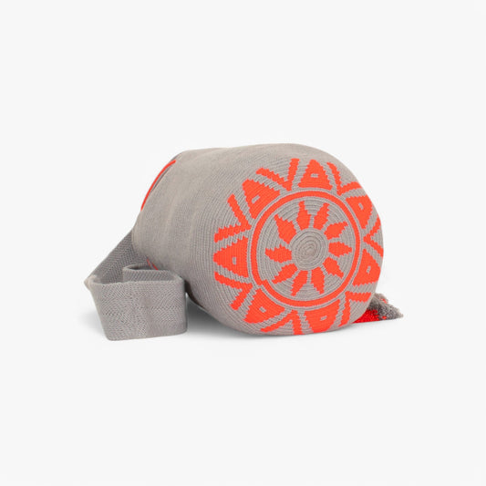 Solid crossbody bag L | Sterling