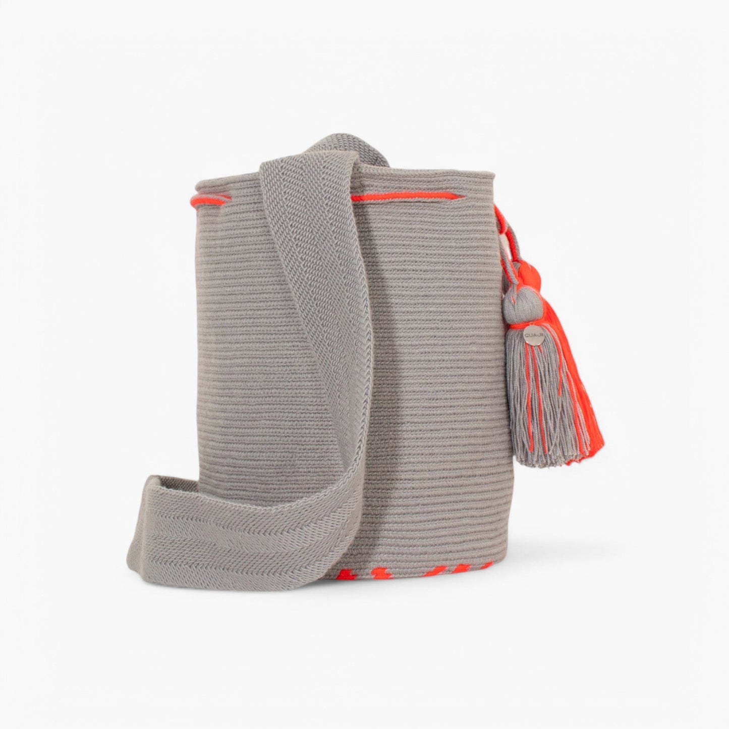 Solid crossbody bag L | Sterling