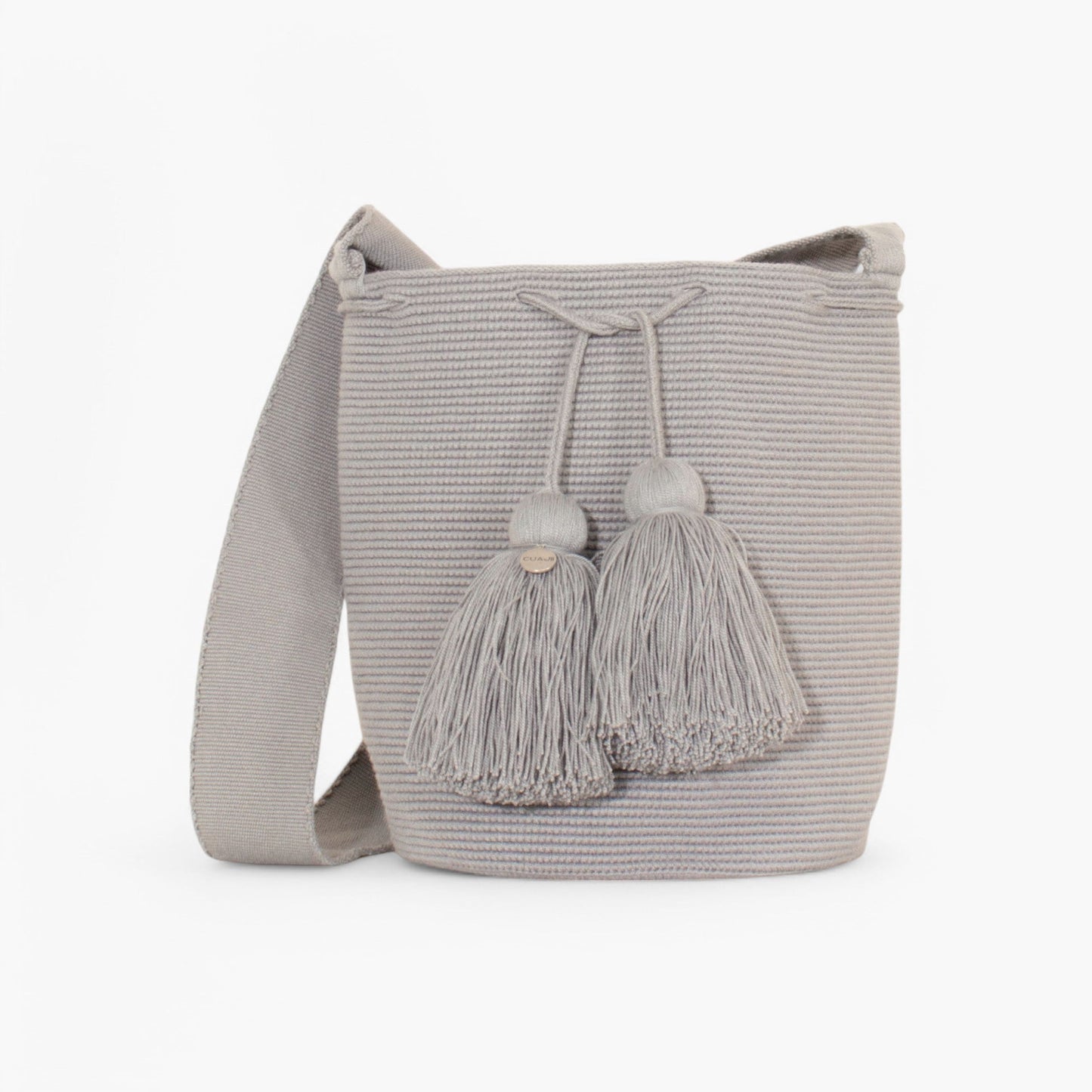 Solid crossbody bag L | Sterling