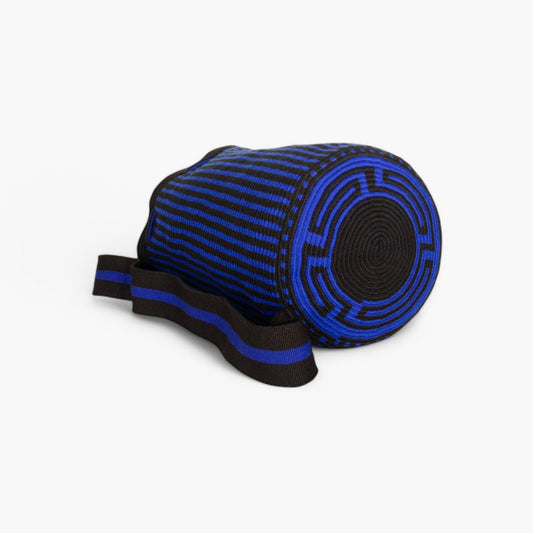 Striped backpack | Royal blue