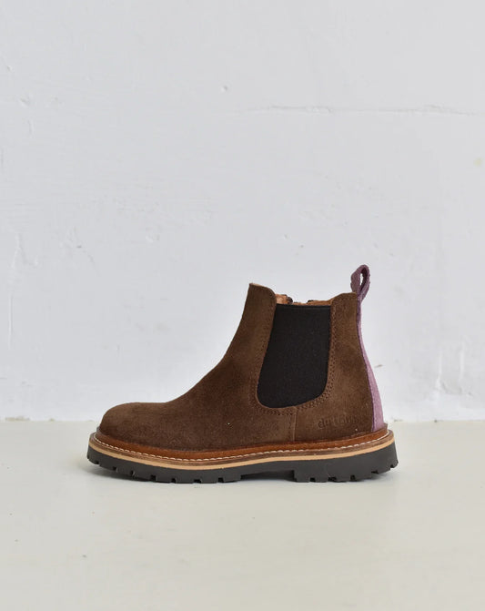 Du Loua du Louis Chelsea Brown/Purple Suede